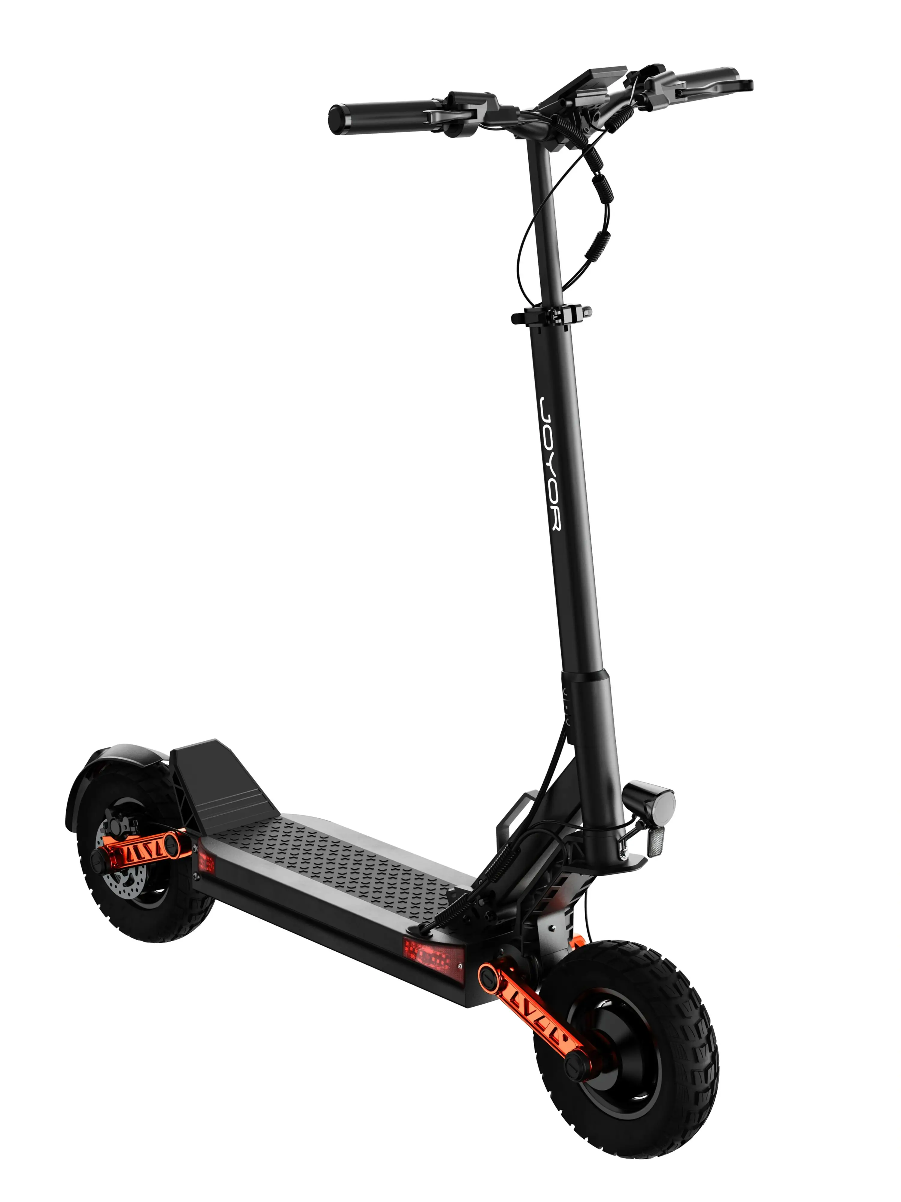JOYOR S10-S-Z Elektroroller für Erwachsene, faltbarer E-Scooter, 10 Zoll Luftreifen, All-Terrain E-Scooter