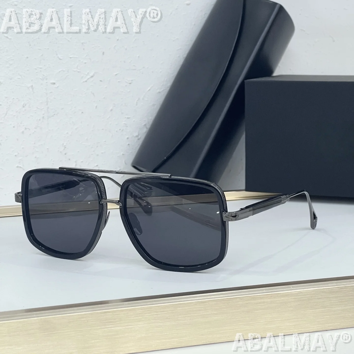 THE MACH ONE II نظارات شمسية عالية الجودة للرجال والنساء طراز UV400 ريترو موضة تصميم خاص نظارات شمسية مع صندوق