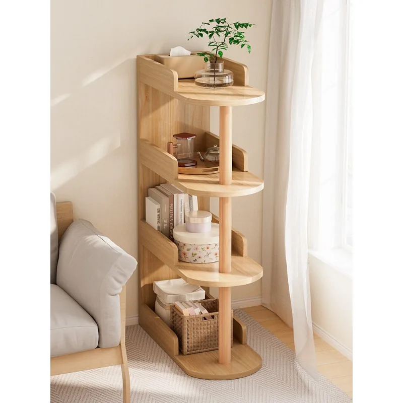 

Living room, sofa, side cabinets, shelves, small table next to the bedside, narrow crevice storage table