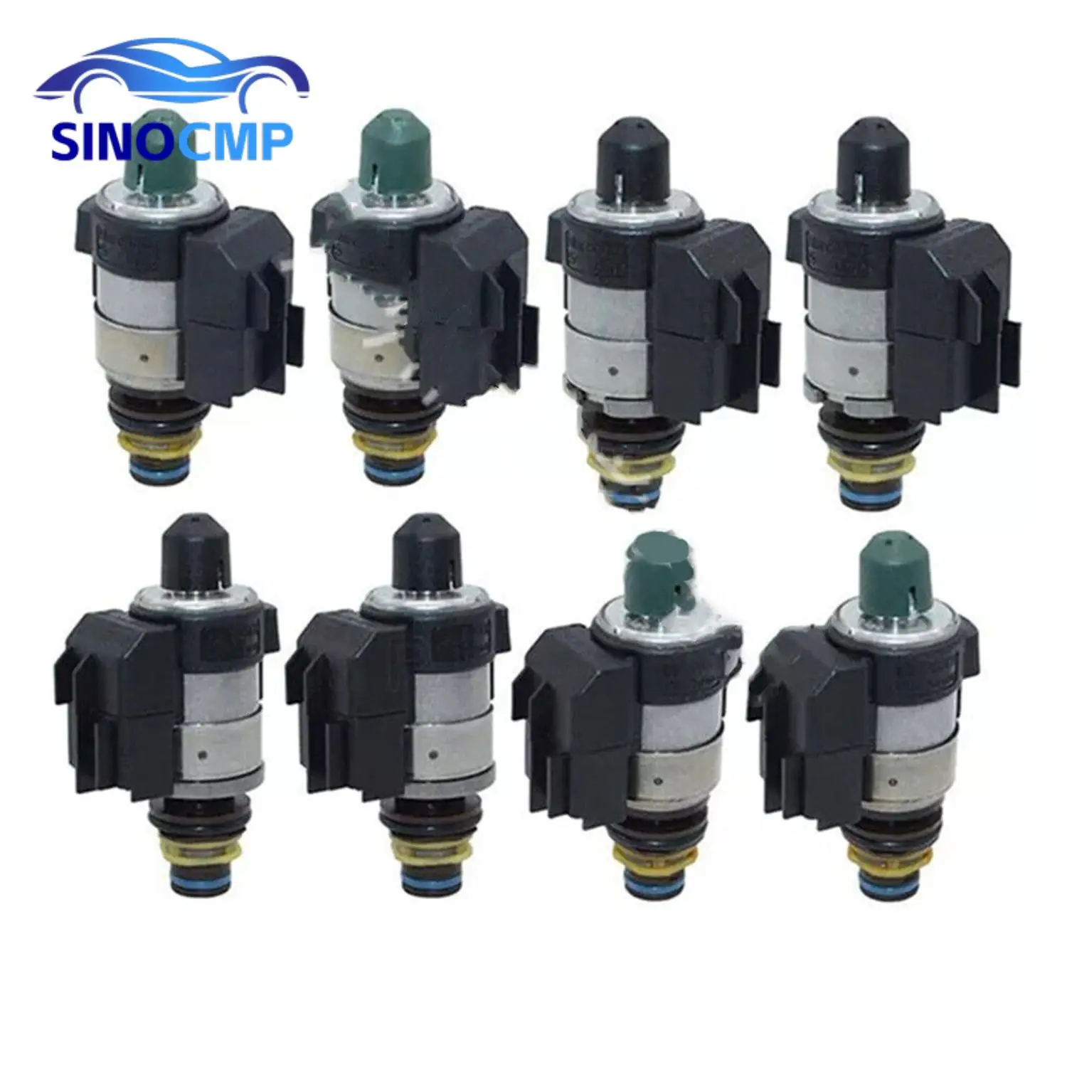 

8pcs 2202771098 722.9 Solenoids Set for Mercedes Benz W221 S300 S350 S500 S550 S600 7 Speed Automatic Transmission Valve