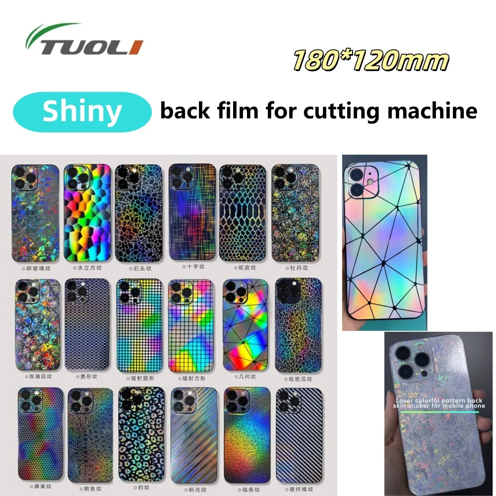 TuoLi Laser Back Film Sticker 180*120MM for All Model Sheet Mobile Phone TL168 TL568 TL518 TPU Hydrogel Cutter Machine Plotter