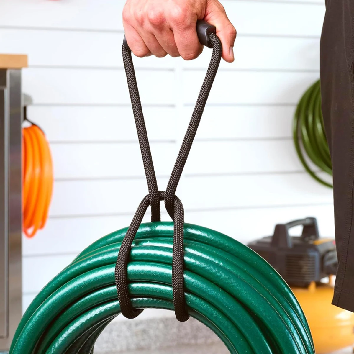 1/3PC Versatile Storage Strap with Handle- Ideal Organizer for Hoses, Cords-Multipurpose Home, Garage, Boat, RV Accessory