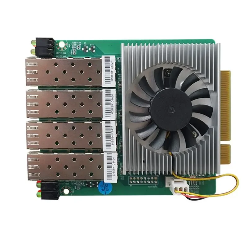 TopEsI350 Gigabit Fiber Optic Network Card 4SFP Gigabit Fiber Optic Network Card Gigabit Fiber Optic Network Card