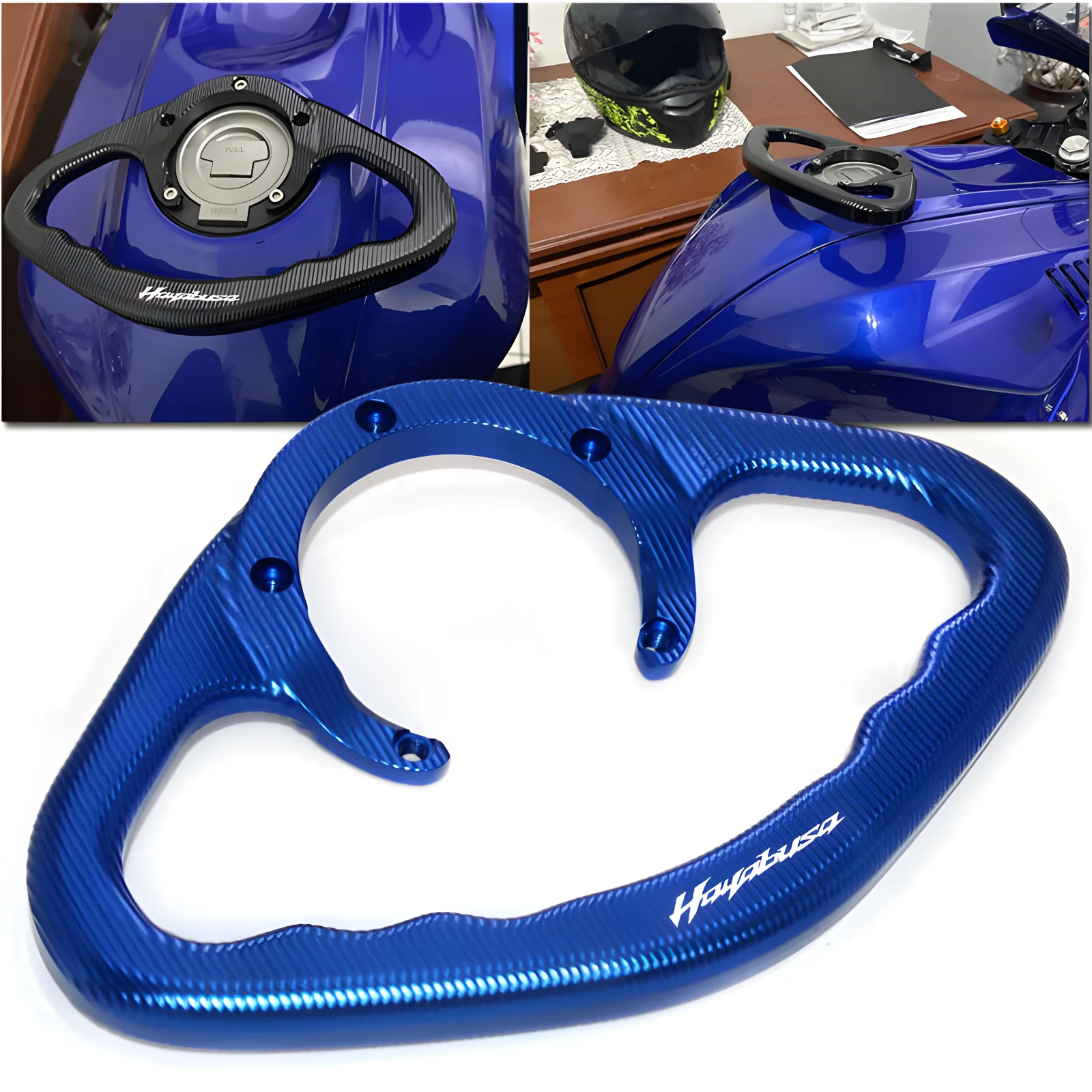 

For SUZUKI GSXR GSX-S GSX-R 600 750 1000 1300 Hayabusa Motorcycle Passenger Handgrips Hand Grip Tank Grab Bar Handle Armrest