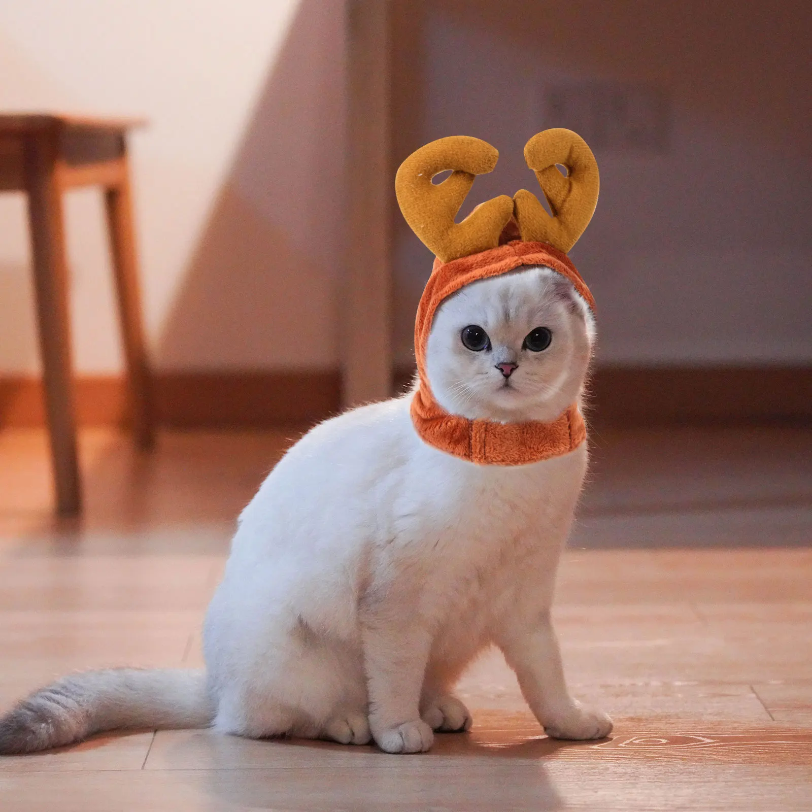 

Pet Headgear Soft Cartoon Dog Hat For Small Dogs Party Christmas Costume Accessory Decorative Cat Hat Wear-Resistant Puppy