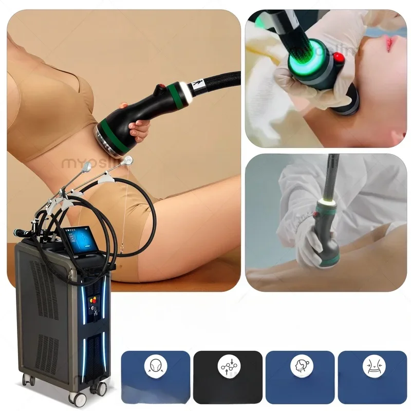 New Pro 3 Handles Micro Wave 80% Fat Reduction Safe Weight Loss Body Slimming Eliminate Double Chin Removal