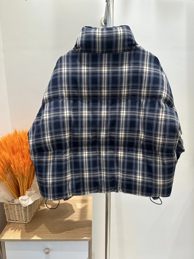 الشتاء نفخة شبكة الوقوف طوق أسفل سترة المرأة الأبيض بطة أسفل سستة باركر قصيرة أبلى الإناث سميكة الدافئة الرباط سترة #6