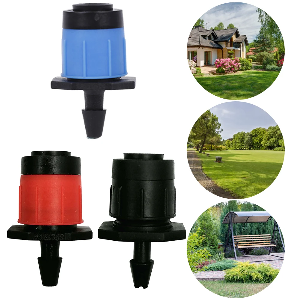 20/100pcs Adjustable Irrigation Dripper Sprinkler 4/7mm Hose Watering Drip Irrigation Sprinkler Garden Water Irrigation System
