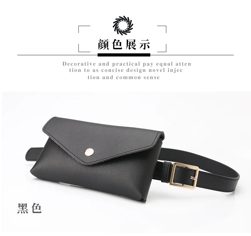 Kleine Hüfttasche für Damen, Handytasche, Mini-Gürteltasche, Bauchtasche, Bananentasche, Damen-Kängurutasche, Hüfttasche, Seitentasche, Bolsas – Detail 8