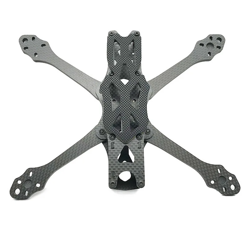 

APEX 5-дюймовая рама гоночного дрона из углеродного волокна RC FPV — колесная база 225 мм, 138 г для сборников квадрокоптеров своими руками, аксессуары для гонок FPV