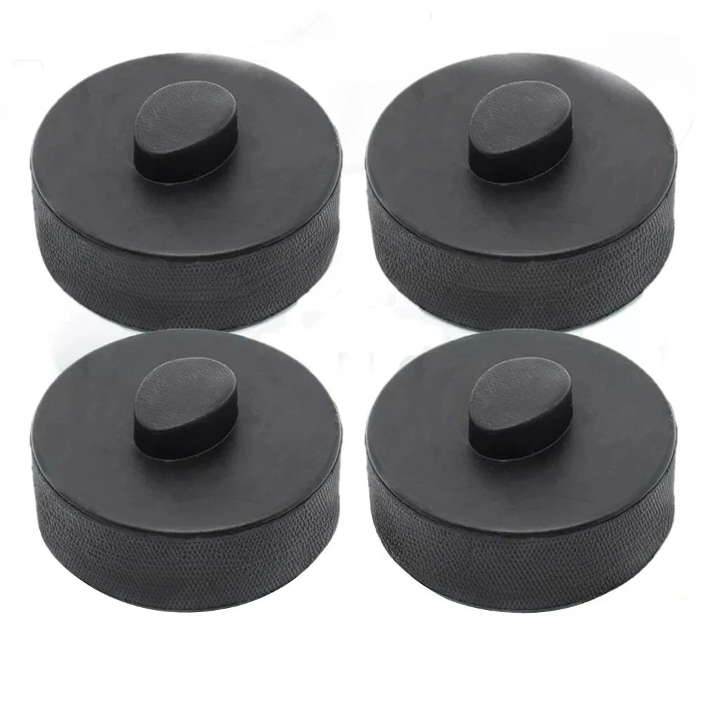 4Pcs/set Black Rubber Jack Pad Anti-Slip Adapter Support Block Car Lift Tool Fit for Porsche 911 964, 991,993, 996 924S Cayman