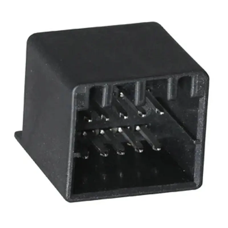 5set 12 way black female rubber case with terminal pin holder  1565543-1 175974-2 175965-2