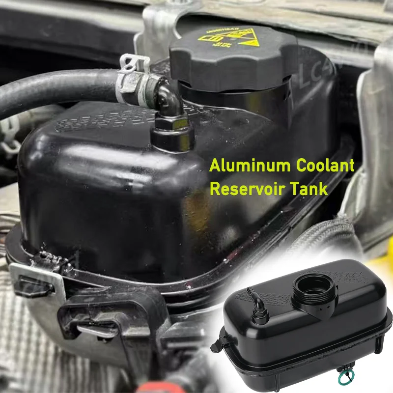 LC4WD 4x4 Accessories Aluminum Coolant Reservoir Tank Recovery Bottle For Jeep Wrangler JL 2.0T and JL 4XE 2018-2026 Off Road