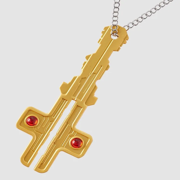 AI Necklace Pendant Sweater Chain Mission Impossible 7 Fatal Liquidation Tom Cruise Movie Peripheral Key Pendant