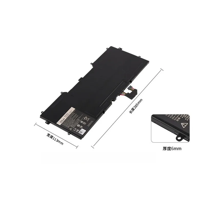 C4K9V Laptop Battery 7.7V 55Wh For Dell XPS 13‑L321X 13‑L322X 12‑L221X 12‑9Q23 12‑9Q33 Series High Quality Replacement Battery