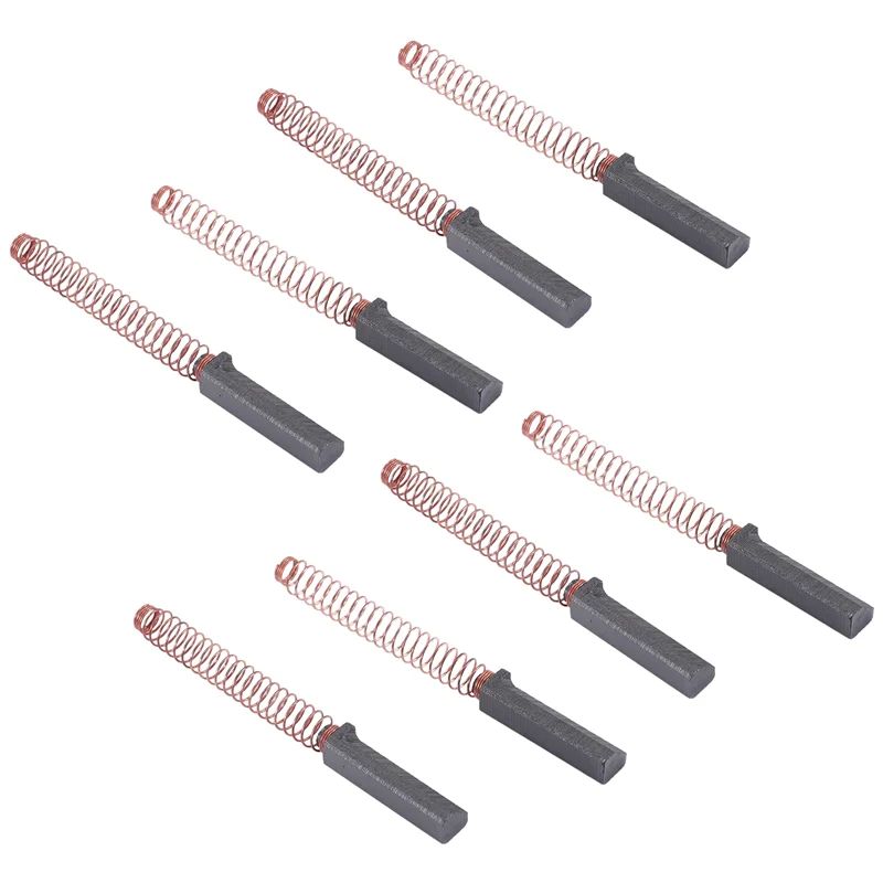 Spazzole motore in carbonio A63K-8 pezzi, parti di ricambio spazzole motore per miscelatori Kitchenaid W10380496/5K5SS/WHK55K