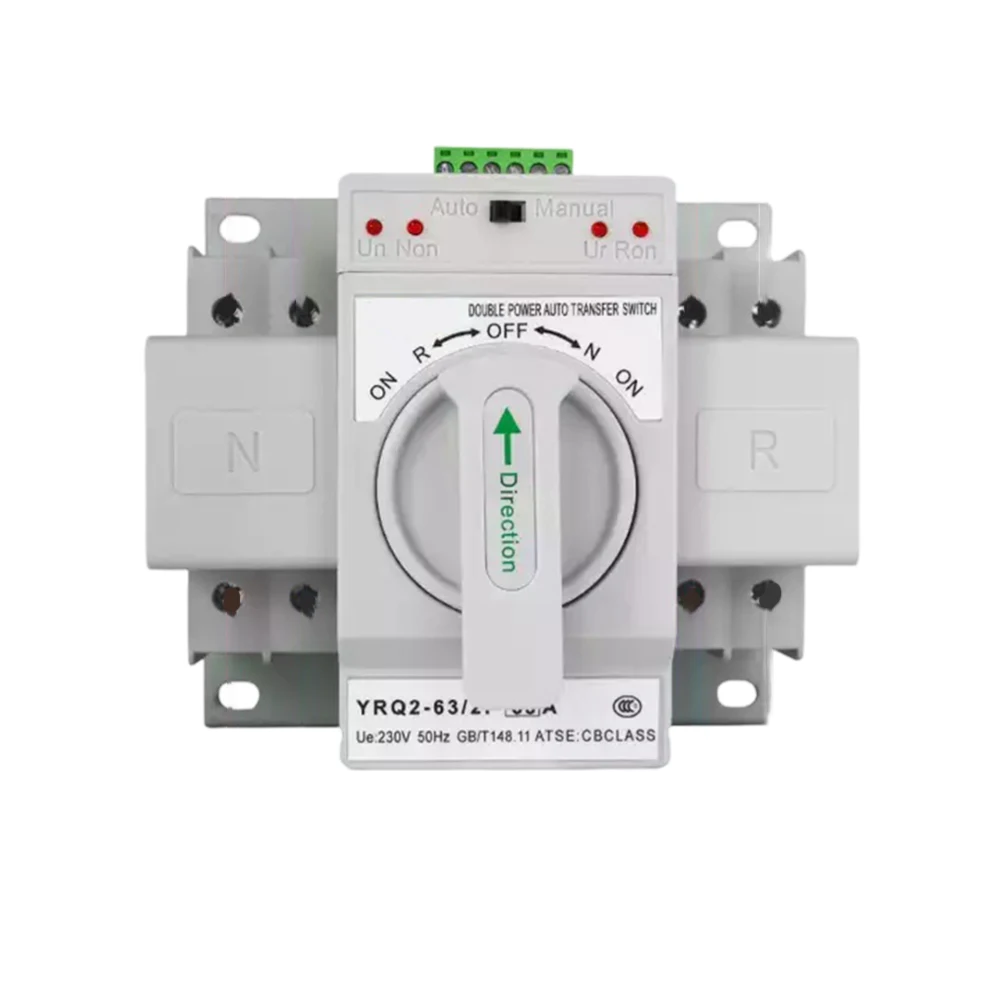 63A Transfer Switch Automatic Transfer Switch Business Overload Protection User-friendly Interface Automatic Switching
