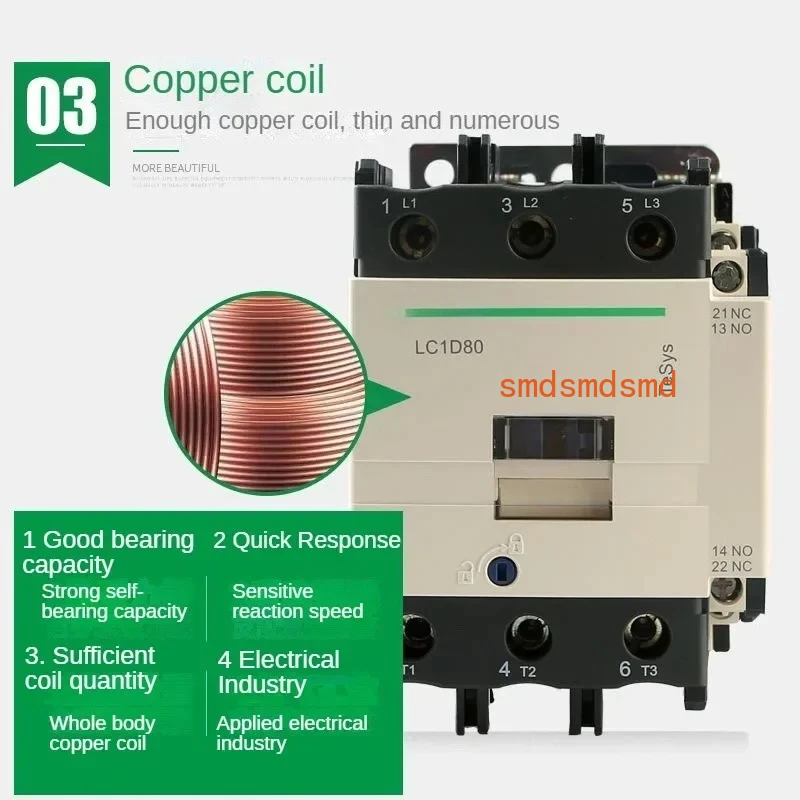 AC contactor LC1D95 B7C C7C E7C F7C M7C Q7C 24V 36V 48V 110V 220V 380V AC Contactor