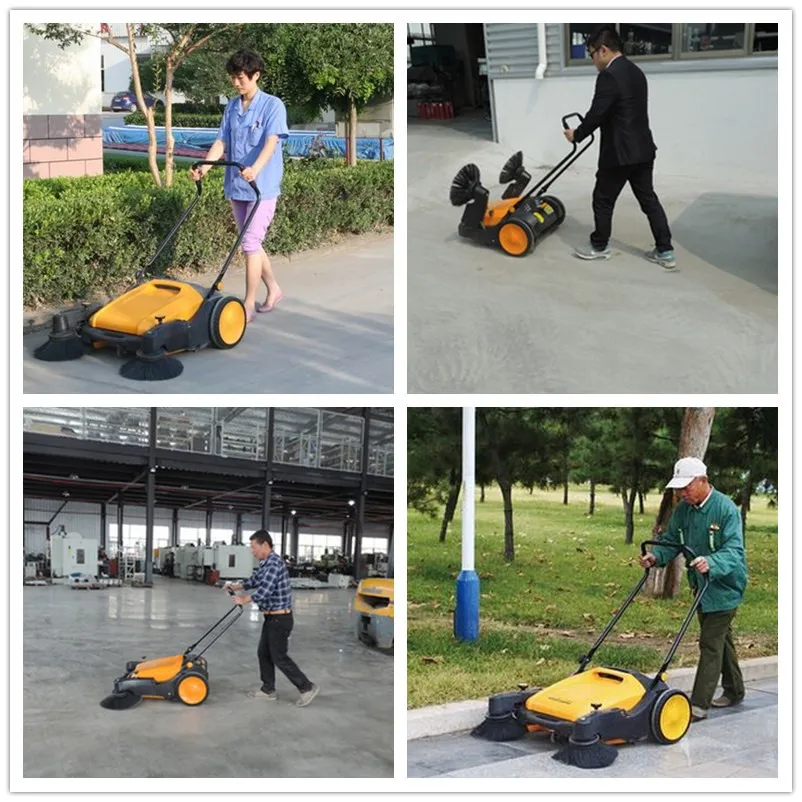 Outdoor Floor Push Manual Sweeper