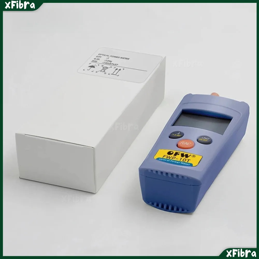 

SC FC ST Compatible Fiber Optic Power Meter Dual Range Optical Signal Testing Device