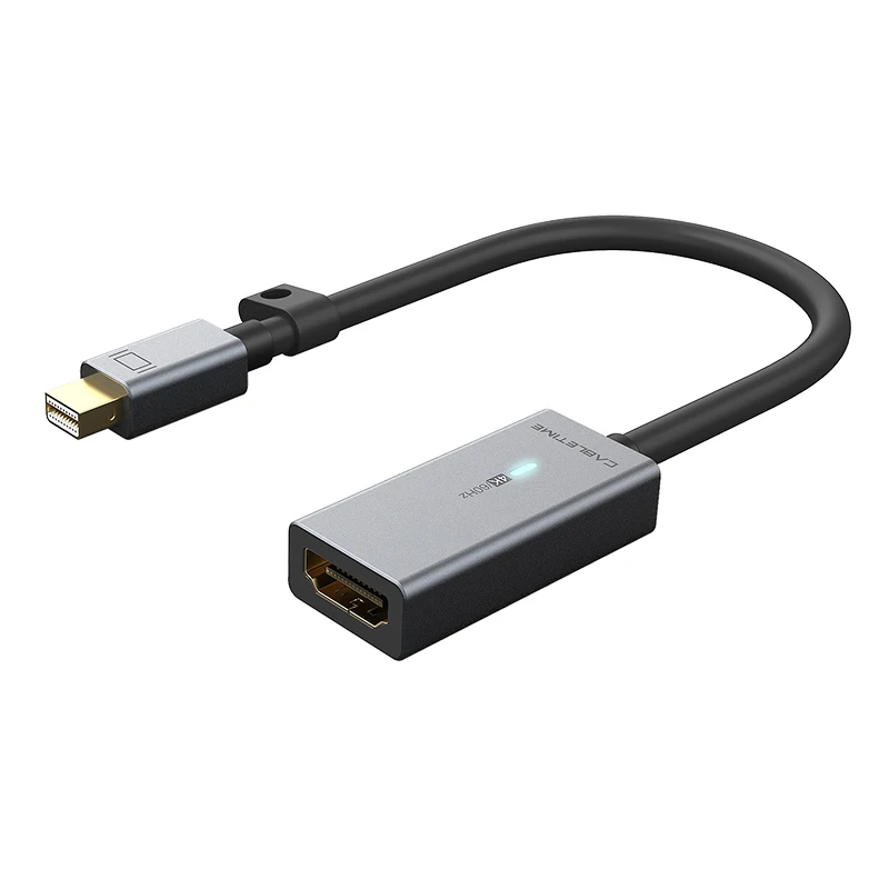 CABLETIME Adapter Mini DisplayPort na HDMI 4K 60HZ Mini DP na HDMI LED do MacBook Air 13 Surface Pro 4 Thunderbolt — zdjęcie produktu 7