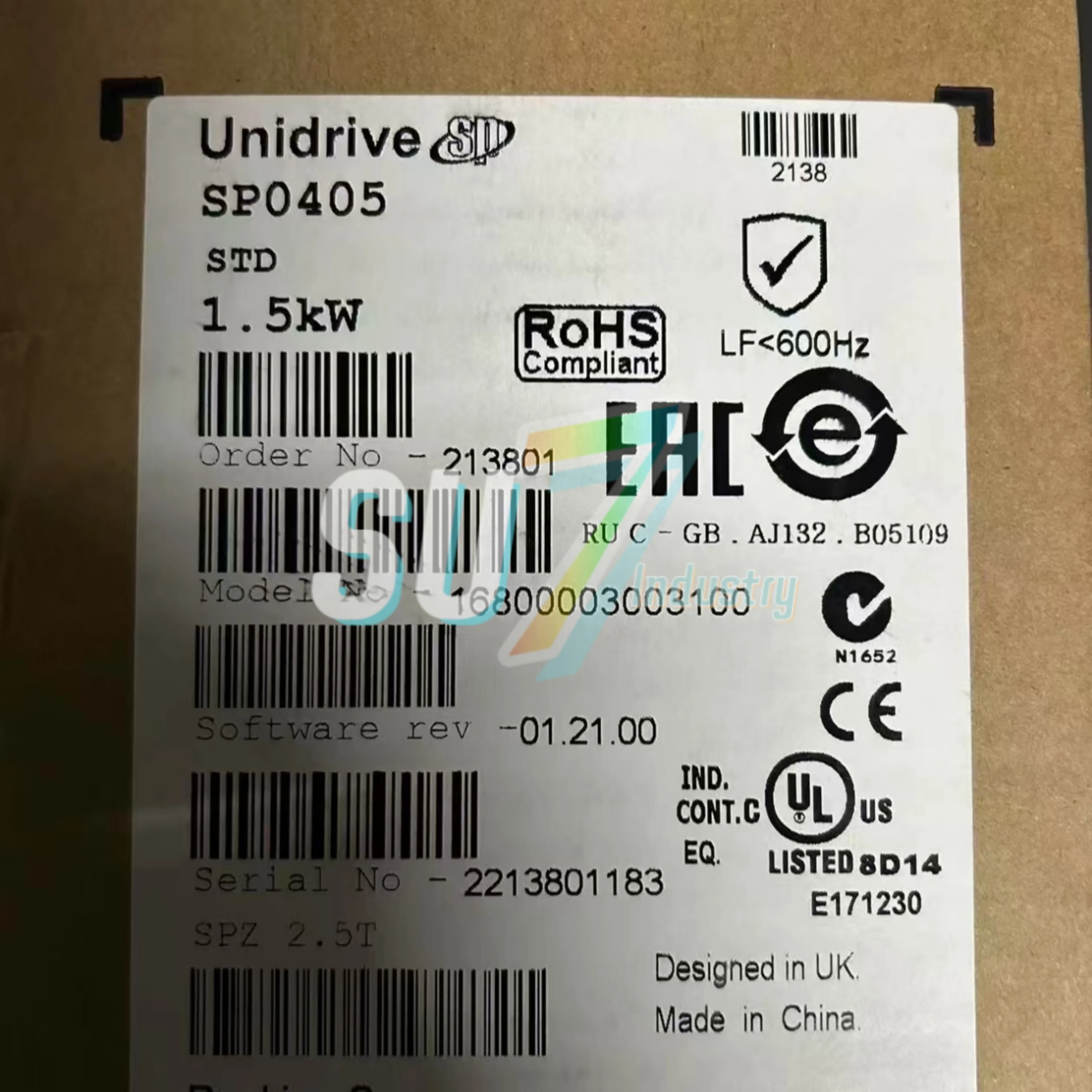 SP0405 サーボドライバー 新品オリジナル