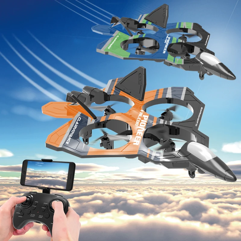 Remote control four axis UAV  anti drop foam support WiFi high-definition aerial photography children's toy combat aircraft