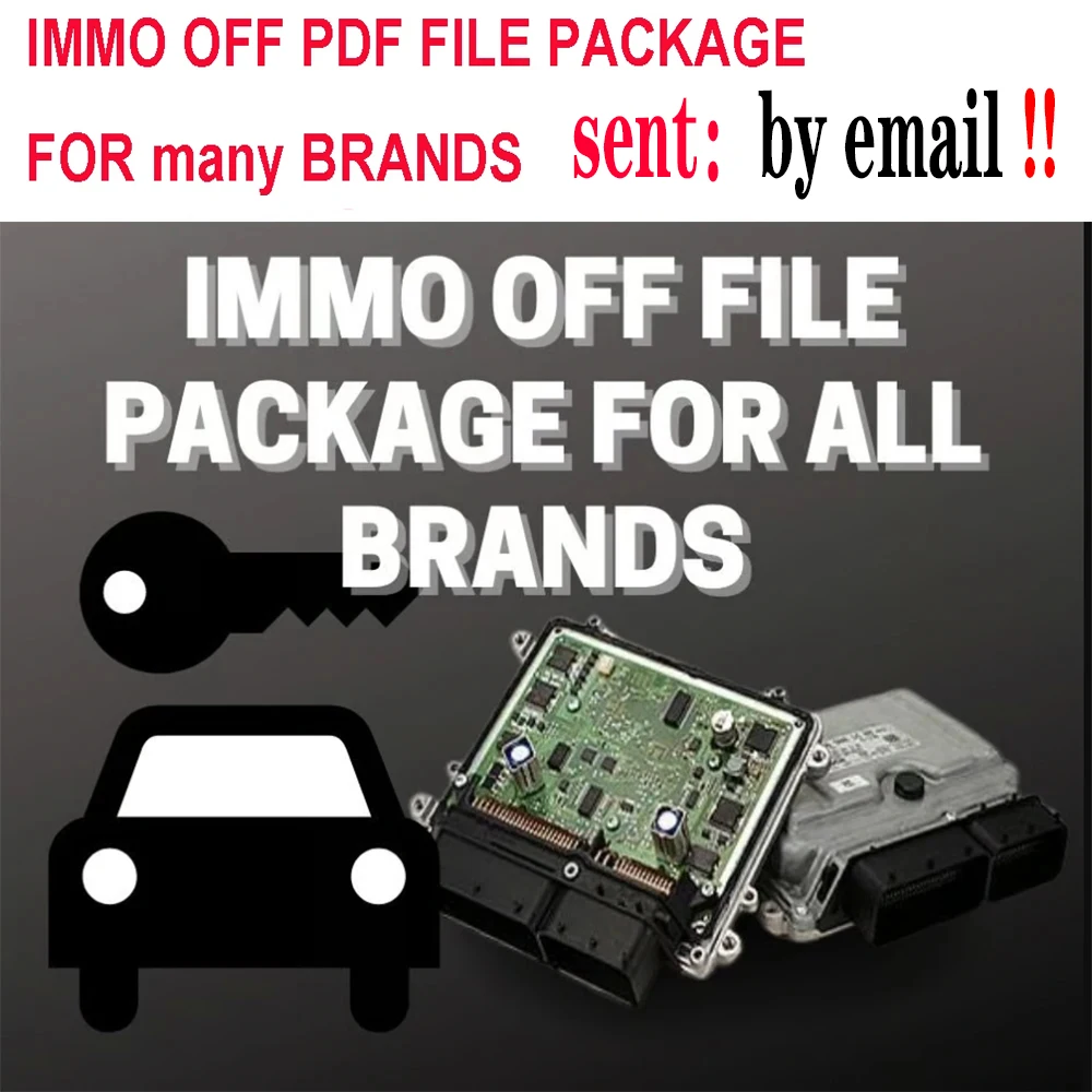 

IMMO OFF File Package for ALL Brands PDF File for VAG for HON-DA for BMW for RENAULT ECU Repair Tool