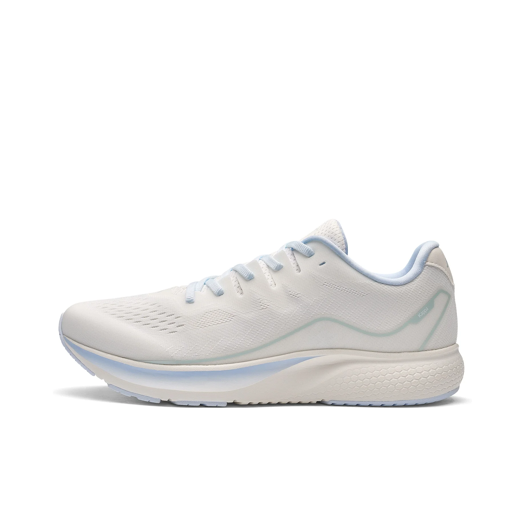 Kappa Cushioning Rebound Lightweight Breathable Slip Resistant Low top Running Shoes Unisex White Blue K0FX5MC41CJ-012C