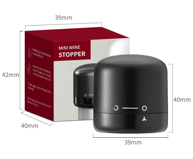 1/2Pcs Vakuum Rotwein Flasche Kappe Stopper Silikon Versiegelt Champagner Flasche Stopper Wiederverwendbare Behalten Frische Wein stecker Bar Werkzeuge – Detail 2