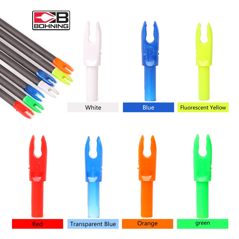 

30 шт., вставные наконечники для стрел, оригинальные импортные пластиковые наконечники для стрел для ID 4,2 мм, карбоновый наконечник для стрел, аксессуары для самостоятельного изготовления