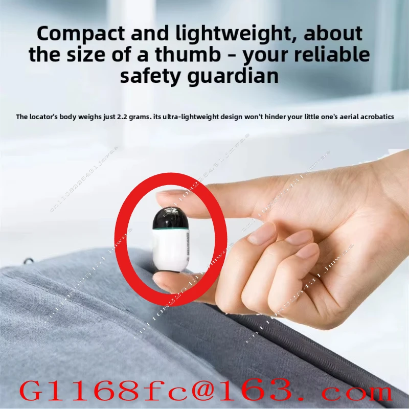 Mini Real-Time GPS  Locator Waterproof Pigeon Ring 4G Network GSM Android IOS Trajectory Locator Made Durable Plastic LBS