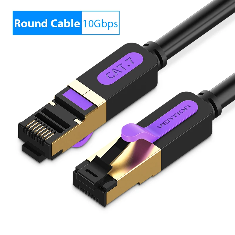 Ventie Ethernet-kabel RJ 45 Cat7 Lan-kabel STP-netwerkkabel Patchsnoerkabel voor pc-router Laptop Cat 7 1M 2M 3m 5m 8m 10m 20M