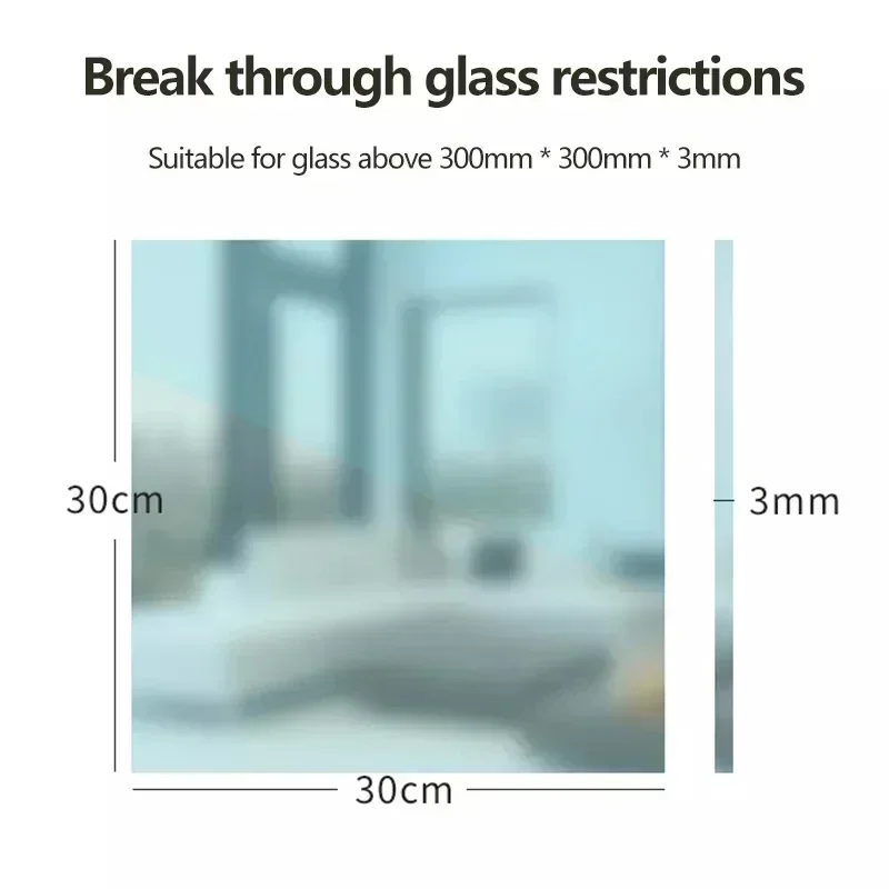 HUTT DDC55 Window Cleaning Robot Smart Vacuum Cleaner with Remote Control - Image 4