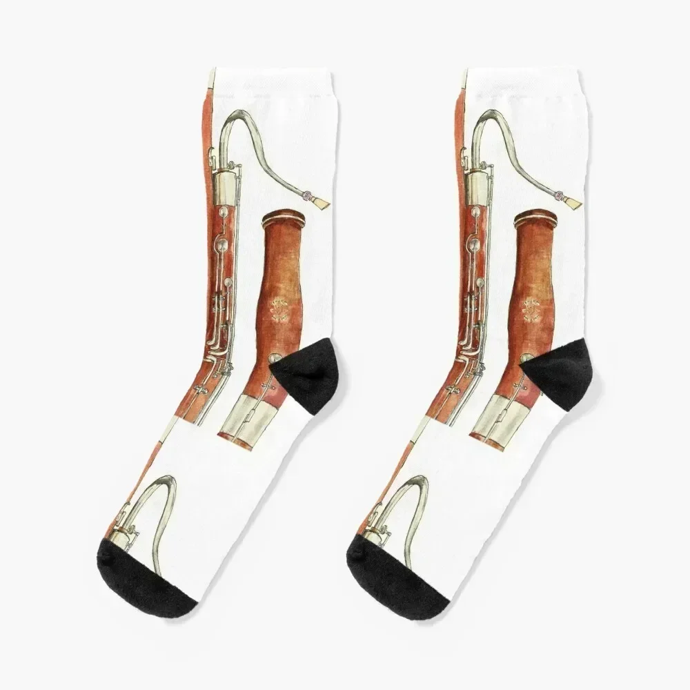 

The Bassoon Socks sheer floor Running Socks For Men Women's