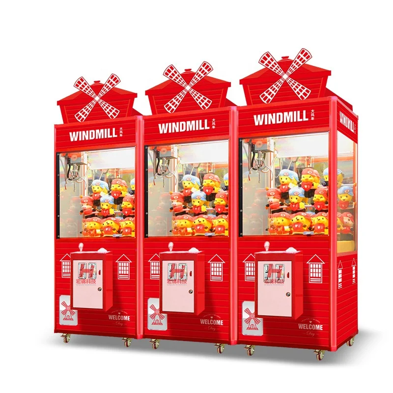 Uk Popular England Style Crane Claw Machine Telephone Toy Crane Machine For Shopping Mall