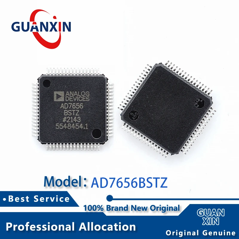 

100% New AD7656BSTZ-REEL AD7656BST Marking AD7656BSTZ LQFP-64 AD7656