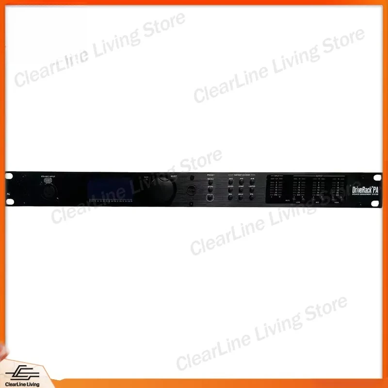 PA2 Professional 2 In 6 Out Digital Audio System Processor DSP Sound Manager Equalizer Crossover For Car Home Stage Speaker