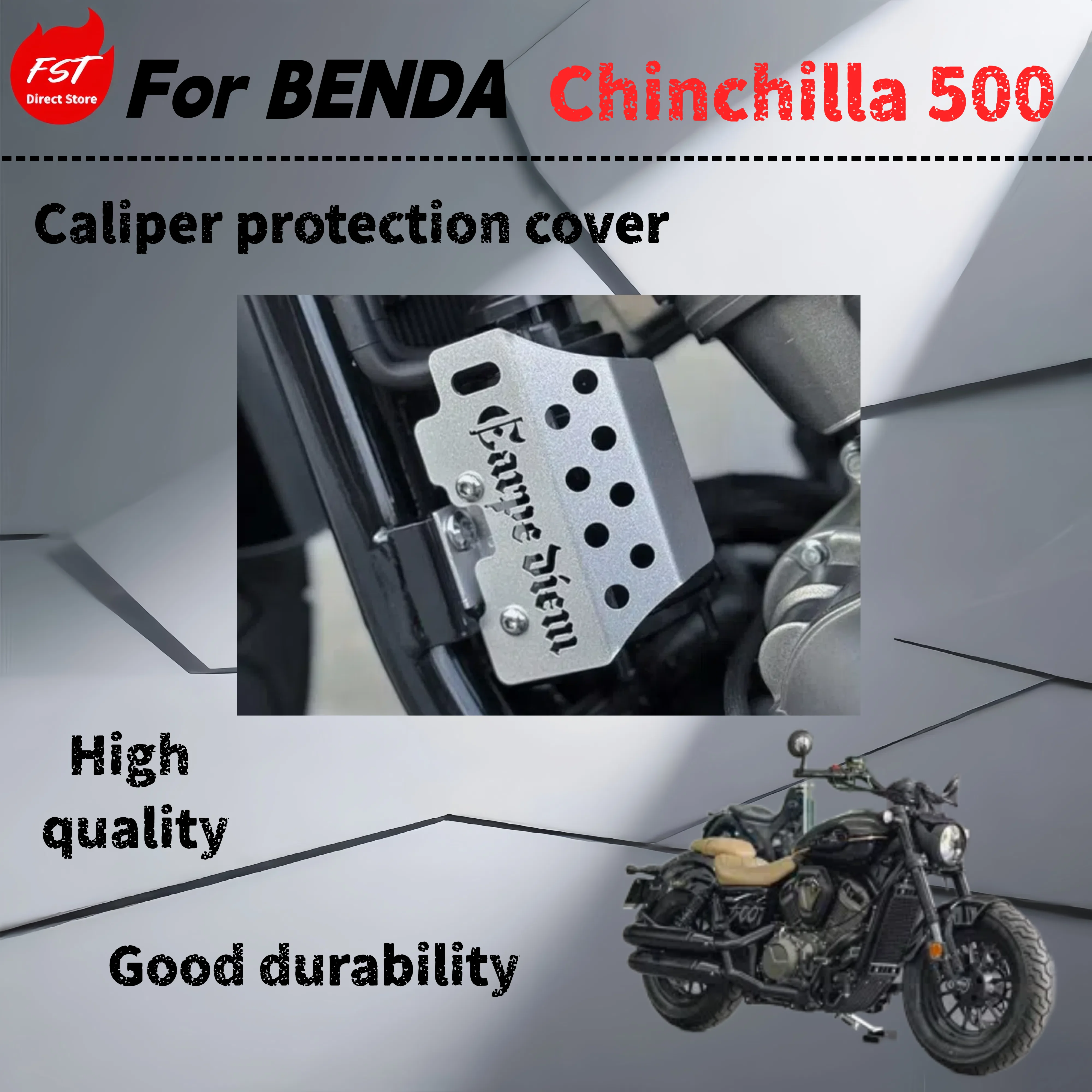 

For Benda Chinchilla 500 retrofit carbon can protective cover carbon deposited can decorative cover protection