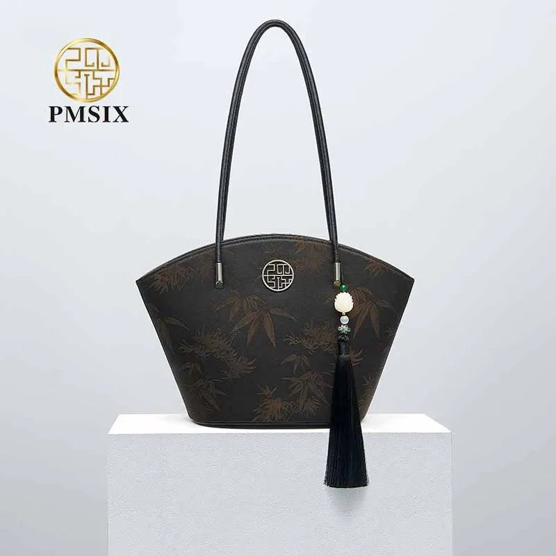 2023 Mulberry silk Tote bag female new Chinese style retro large capacity shoulder bag Designer Handbags luxurious ladies bags