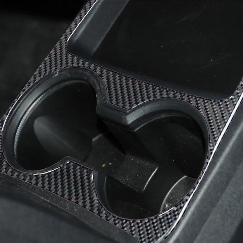For Dodge Journey 2009 2010 Carbon Fiber Car Interior Central Console Panel Sticker Styling Accessories