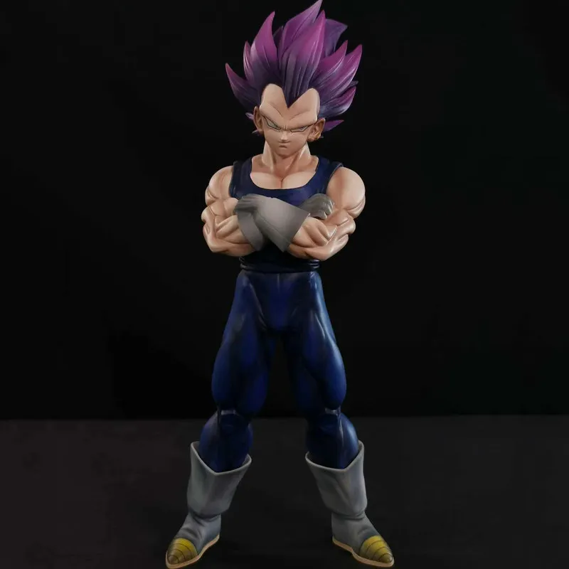 

YS Dragon Ball Ultra Ego Vegeta Action Figure Purple Hair Pvc Collectible Model Chassis Decoration Desktop Display Ornament