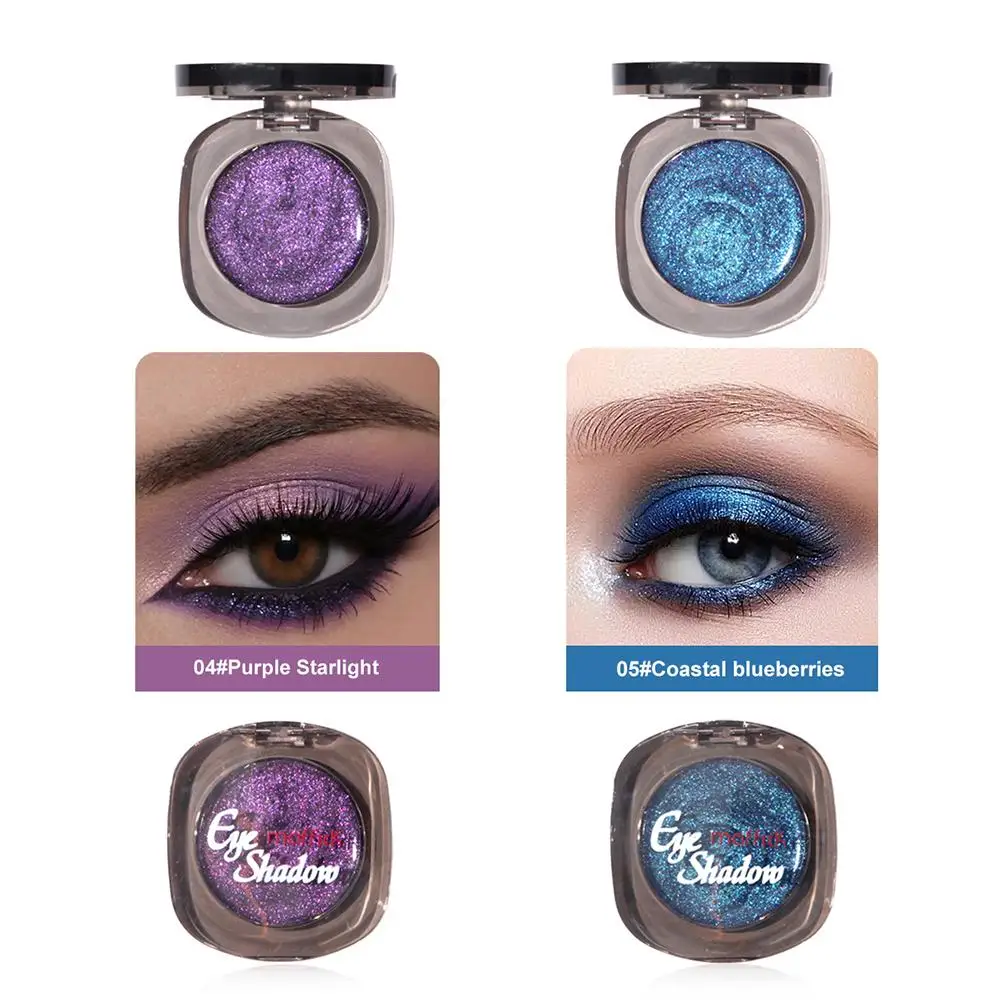 Single Color Eyeshadow Natural Big Eyes Colorful Shiny Highlight Waterproof Women Makeup Beauty Tools