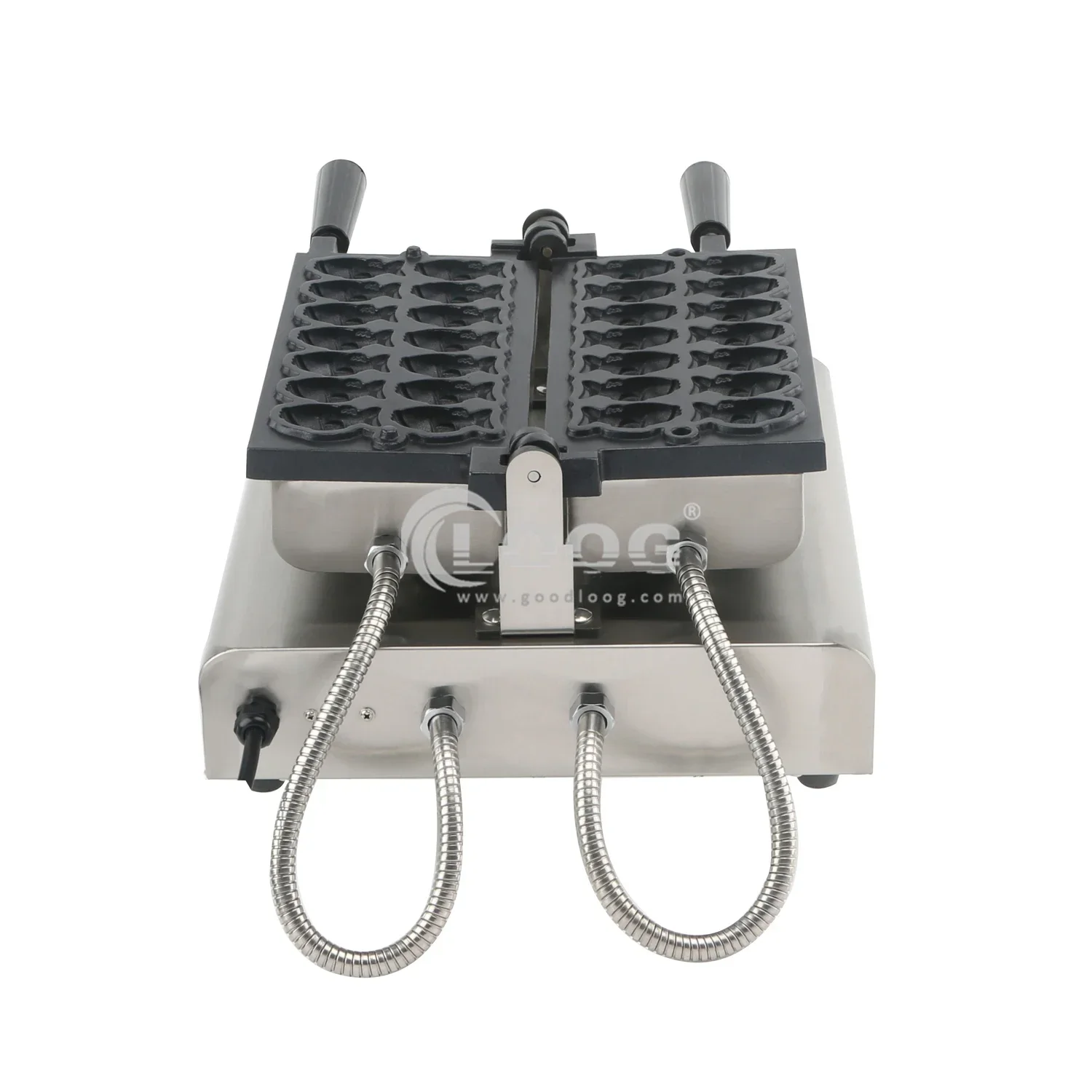 

For Hot Sale Electric Mini Fish Waffle Cone Maker Waffle Cake Baker 14PCS Japanese Fish Shaped Small Taiyaki Machine