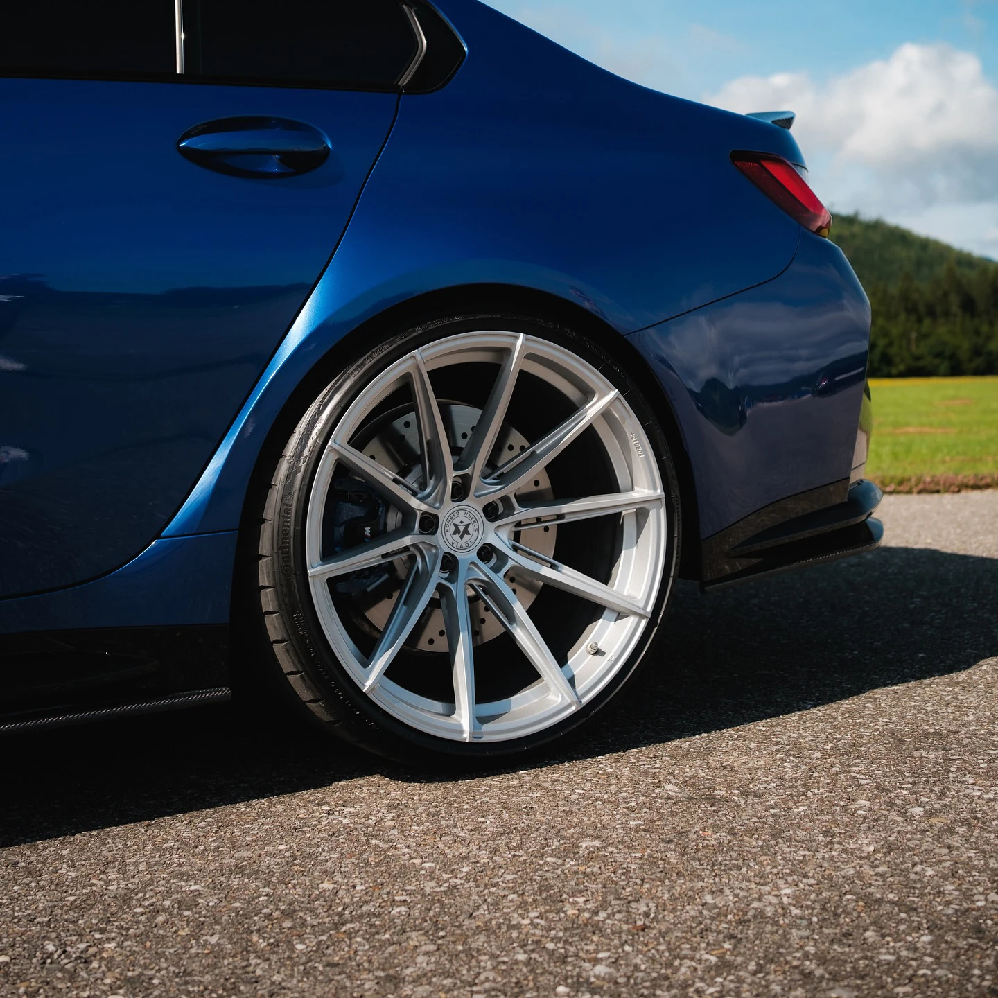 Aluminum Alloy Forged Wheels 17-22 Inch 5x112 Gray Brushed Deep Concave Car Rims for Mercedes Benz E-Class Audi 8 Inches Painted