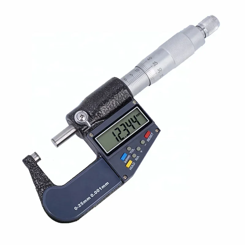 Dual purpose type digital outside micrometer set screw gauge outside micrometers set