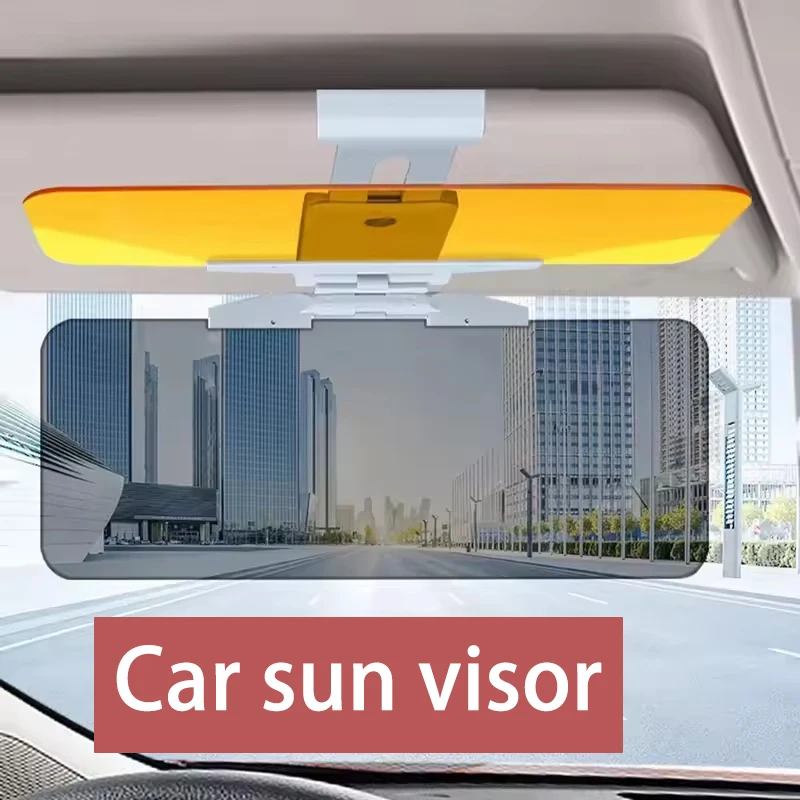 مكافحة انبهار سيارة الشمس قناع الشمس الظل الأشعة فوق البنفسجية حجب مانع الاستقطاب ظلة HD رؤية السلامة القيادة ليلا ونهارا حماية من الشمس