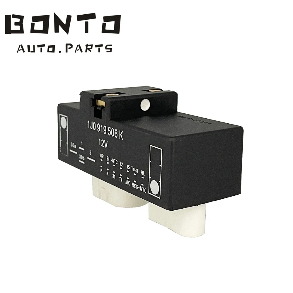 BONTO 1J0919506K Cooling Fan Control Relay Module 1J0 919 506 K 1J0 919 506K For VW Audi A3 TT Golf Jetta POLO Beetle MK4 Bora