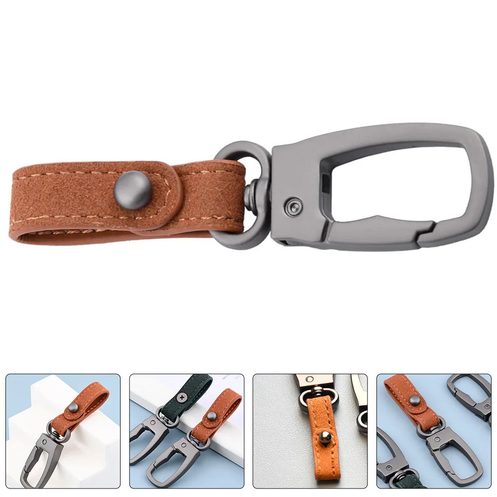 

Creative Woven Keychain Men's Waist Pendant Lanyard Clips Belt for Holder Metal Man
