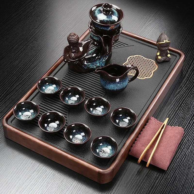 

Chinese Luxury Tea Set Ceremony Tools Living Room Afternoon Portable Tea Set Garden Dining Spoon Strainer Juego De Te Teaware